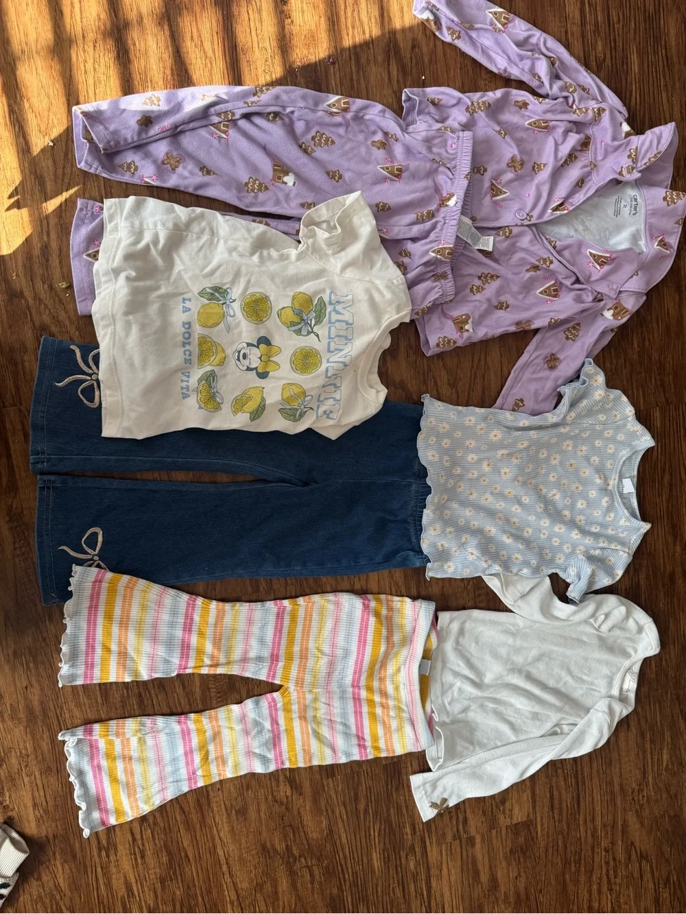 Bundle of toddler girl clothes